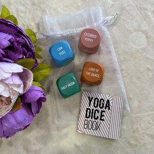 NEW Colorful Yoga Dice Set